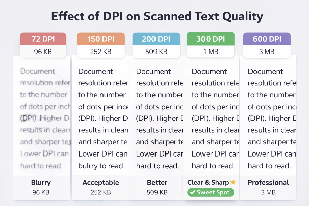 DPI Quality Comparison