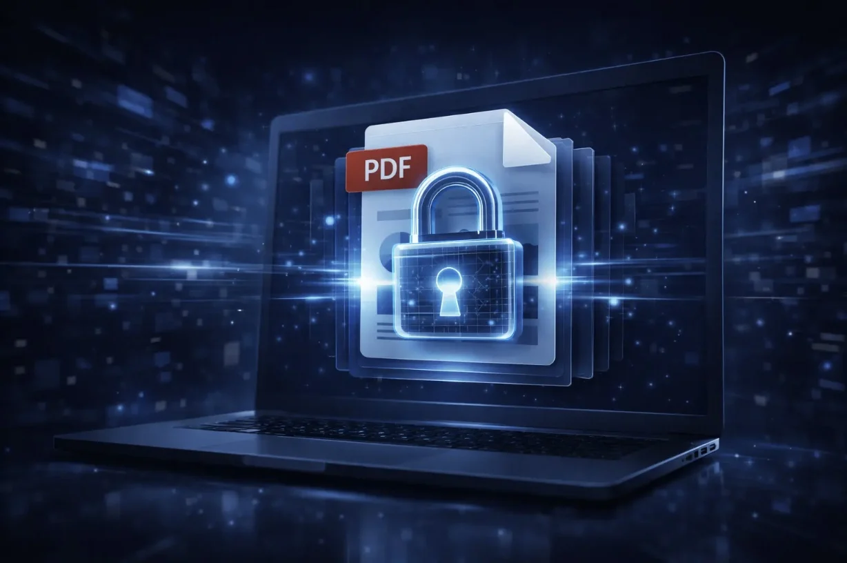 Secure PDF merging with client-side processing