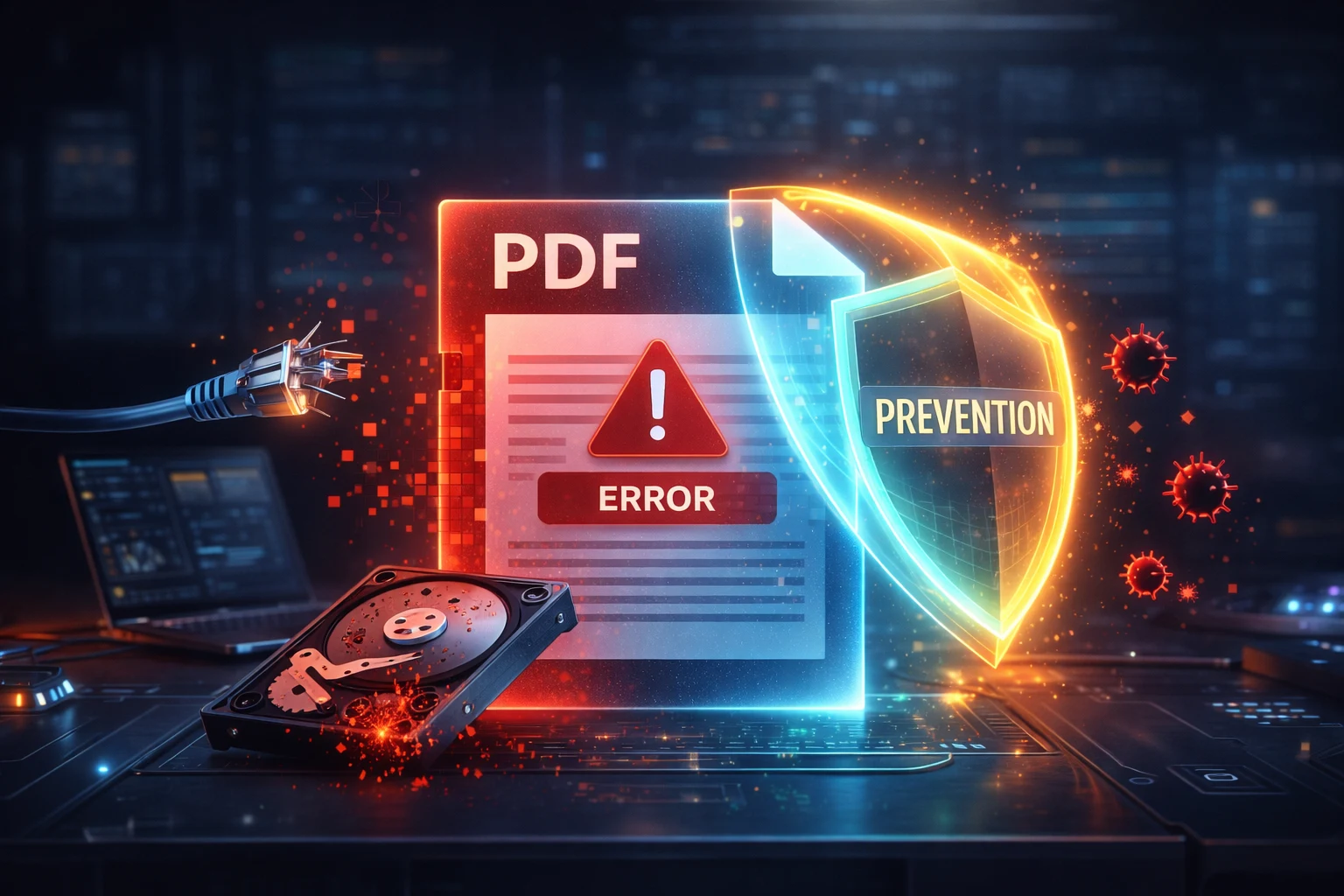 What causes PDF corruption - 12 causes explained with prevention guide by PDFTEQ