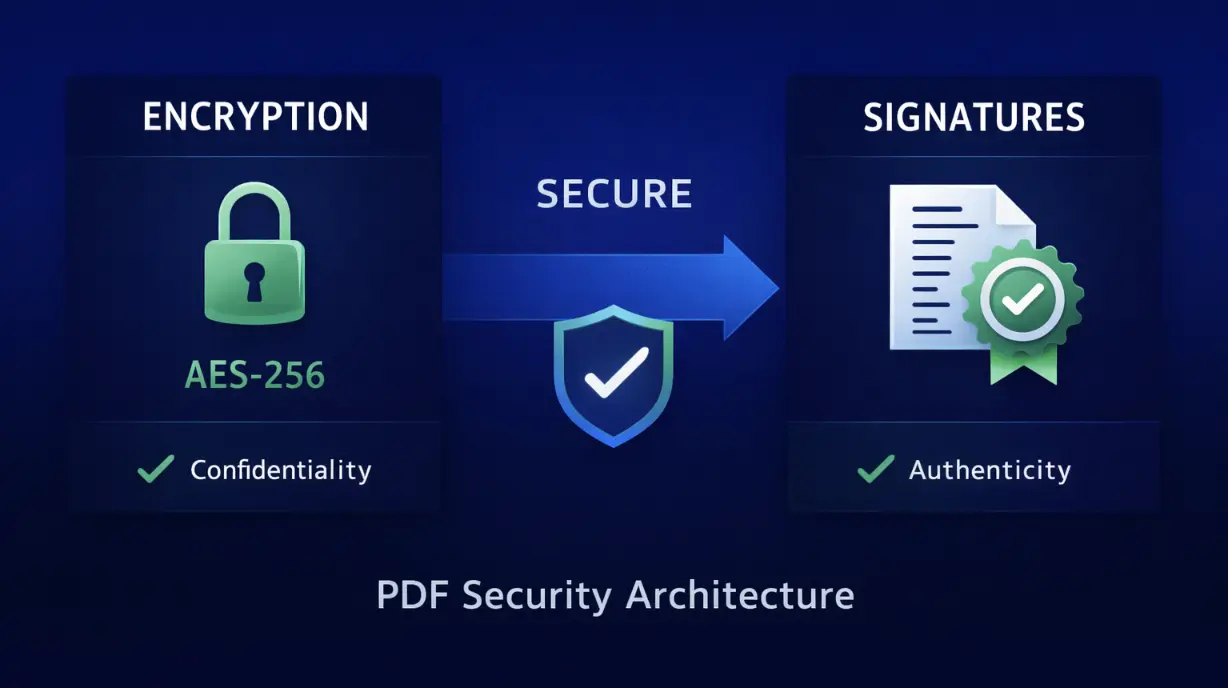 PDF Security, Encryption & Digital Signatures: Complete Architecture Guide