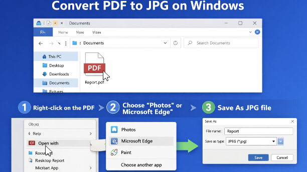 Windows Conversion Method